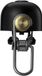 Unyqoos® Rockbros sonnette de vélo – sonnette classique, rétro/klaxon, acier inoxydable et laiton, universel pour tous les vélos, montage avec 2 sangles, >75 dBA, env. 45 grammes, disponible en 5 couleurs