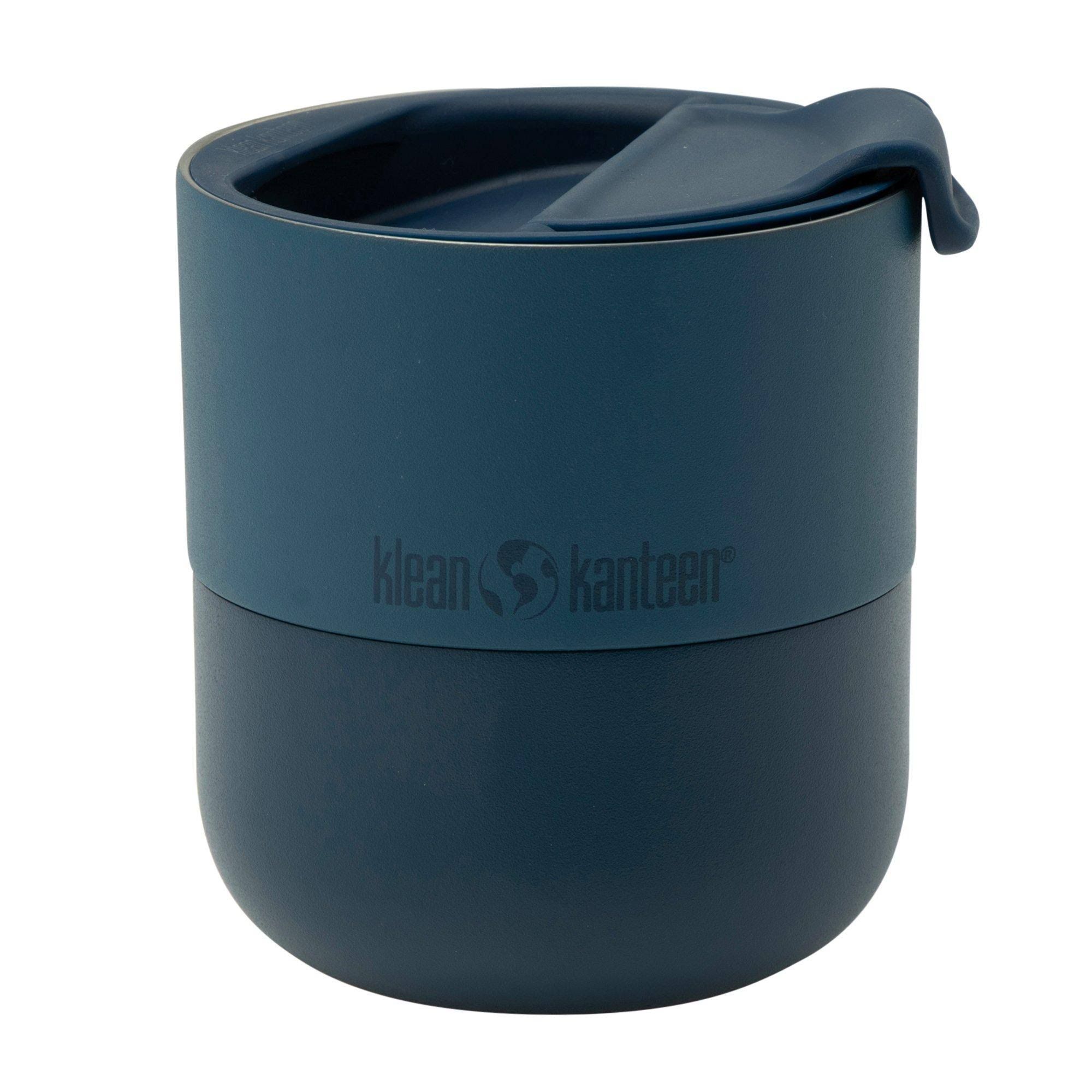 Klean Kanteen Rise Lowball 237 ml - Blauw - Met Klapdeksel