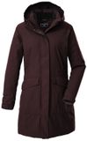 Killtec Dames Winterjas Parka 43313 Rood Maat 38