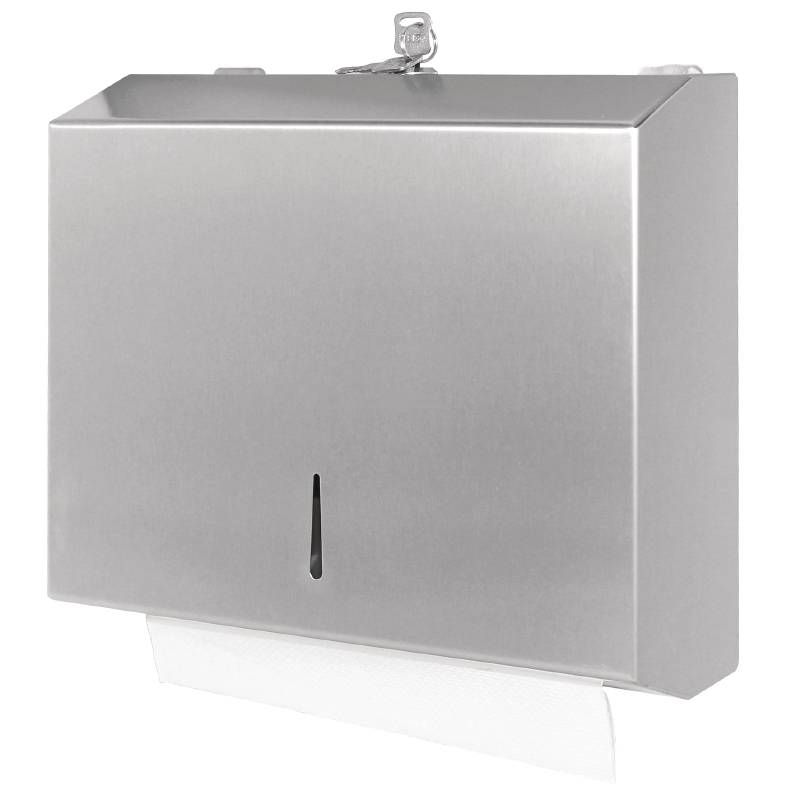 Jantex Handdoekdispenser RVS 260 x 110 x 285 mm