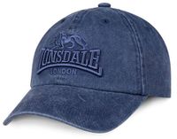 Lonsdale Eastburn Baseball Cap for Men in Washed Navy Polyester