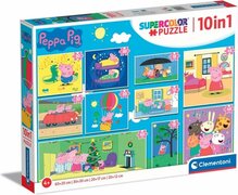 Clementoni puzzels peppa pig, 10in1