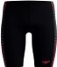 Speedo Eco + Tech Panel Jam Heren Zwemkleding Jammers Zwart/Rood Maat 7.5