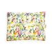 Samarali Savasana kussen Velvet garden – yogakussen en nekkussen – GOTS-gecertificeerd biologisch katoen, meditatiekussen met kapok vulling, 40x30x4.5 cm