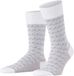 FALKE Sea Rock gedessineerd katoen Sokken heren wit - maat 39-42