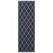 vidaXL Runner ORIZ 1150 gsm Zwart gaaspatroon