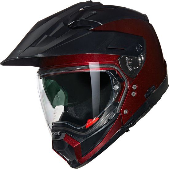 Nolan N70-2 X 06 Classico Nobile 321 Visceraal Rood Zwart Glossy Multi Helm - Helm