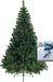 Merkloos / Sans marque Bellatio Decorations Kerstboom 180 cm - 525 takken - helder wit - 240 leds - 18 m lichtsnoer