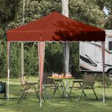 Prolenta Maison Exclusive Pop-up partytent, 195 x 195 x 245 cm, terracotta, Oxford-stof