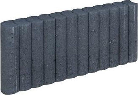 Gardenlux 10 stuks! Mini palissadeband zwart 6x25x50 cm