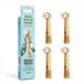 Bamboovement Bamboe Opzetborstels Geschikt voor Oral-B 4 Stuks | 99% Minder Plastic Excl. iO & Pulsonic