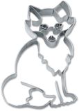 Städter 079038 koekjesvorm, roestvrij staal, zilver, 7 x 4 x 2 cm