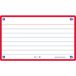 Oxford Steekkaarten Flash 2.0 75x125 mm gelinieerd