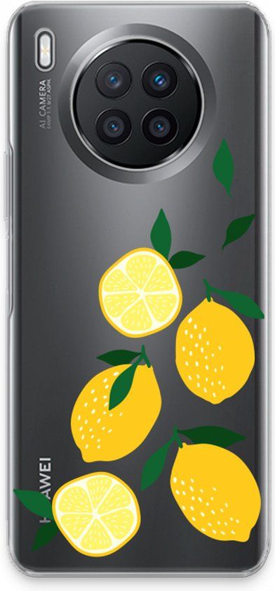 Case Company® - Huawei Nova 8i hoesje - You're my lemon - Soft Cover