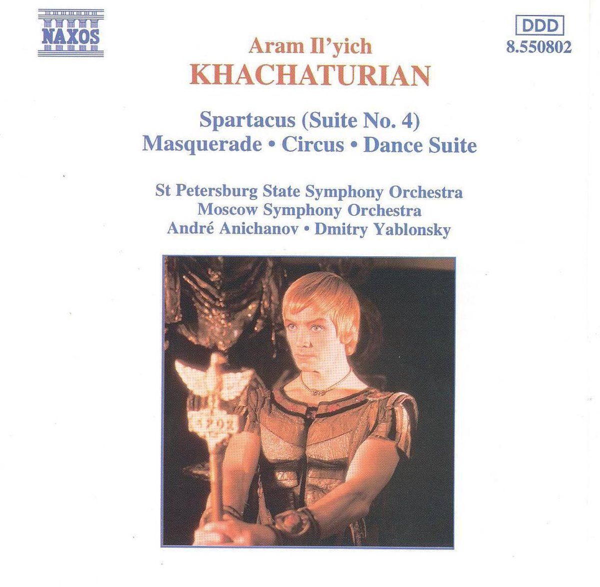 OUTHERE Khachaturian: Spartacus Suite, etc / Anichanov, Yablonsky - Muziek