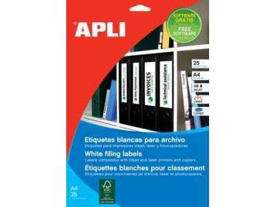 APLI SP-581233 Printeretiketten