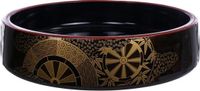 Merkloos / Sans marque Tokyo Design Studio ABS Sushi Oke Houtlook Ø16 x 6,5 cm Japanse Sushi Serveerkom