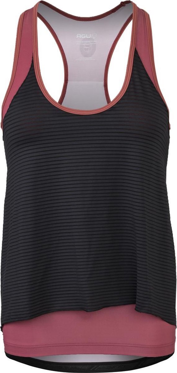 AGU Layered Racertop Essential Dames - Roze - XXL