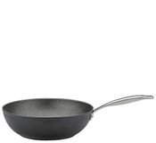 Spring Wokpan MERIDIAN INTENSE PRO | gecoate pan van gerecycled aluminium | geschikt voor inductie, ovenbestendig | 3-voudige anti-aanbaklaag | vaatwasmachinebestendig | Ø 28 cm, hoogte 8,4 cm