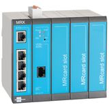 Insys Microelectronics MRX5 DSL-B bedrade router Fast Ethernet Blauw, Grijs
