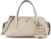 GUESS Kassie Box Satchel Handtas Schoudertas Cream White