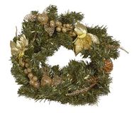 Kerstkrans Kerstcadeaus Kerstkrans 49093 Goud 40 cm