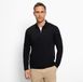 OLYMP zip pullover zwart