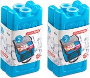 Plasticforte kleine koelelementen - 4 stuks - blauw - 11 x 5.5 cm