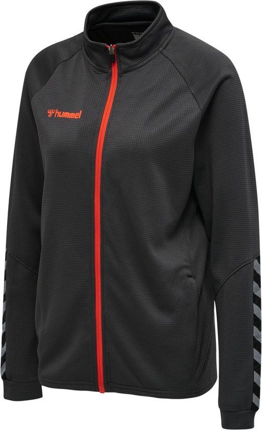 Hummel hmlAUTHENTIC Poly Zip Jacket - Asphalt - Women