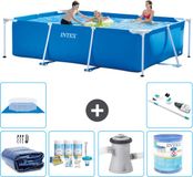 Intex Rechthoekig Frame Zwembad - 300 x 200 x 75 cm - Blauw