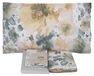 Icecat Parure de lit 3 pièces, 100% coton, motif floral, dimensions 280 x 240 cm