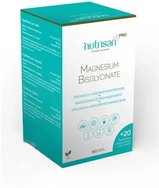 Nutrisan Pro Magnesium Bisglycinate - 200 tabletten