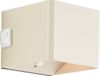 Brilliant ISEO - Lampe murale LED - Rechargeable - Avec détecteur de mouvement - IP44 - Beige sable