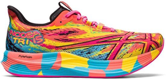 ASICS Noosa Tri 15 Hardloopschoenen Heren - Maat 44.5 - Aquarium / Vibrant Yellow
