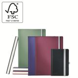 Leitz Style Notitieboek A5 Gelijnd, Hardcover, 160 Pagina's, 100 g/m², Zee Groen