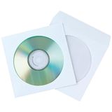 Q-Connect CD-hoezen papier, 50 stuks