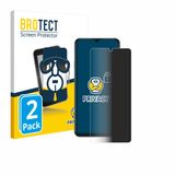 BROTECT - privacy screenprotector voor Huawei Enjoy 70 - Folie Beschermfolie Blauwlichtfilter 2 Stuks