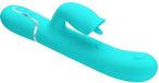 PRETTYLOVE Gigi Vibrateur léchant et battant turquoise