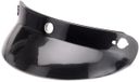 Redbike - Casque de soleil rétro - pour casque de scooter - moto scooter mobylette - très résistant - noir brillant