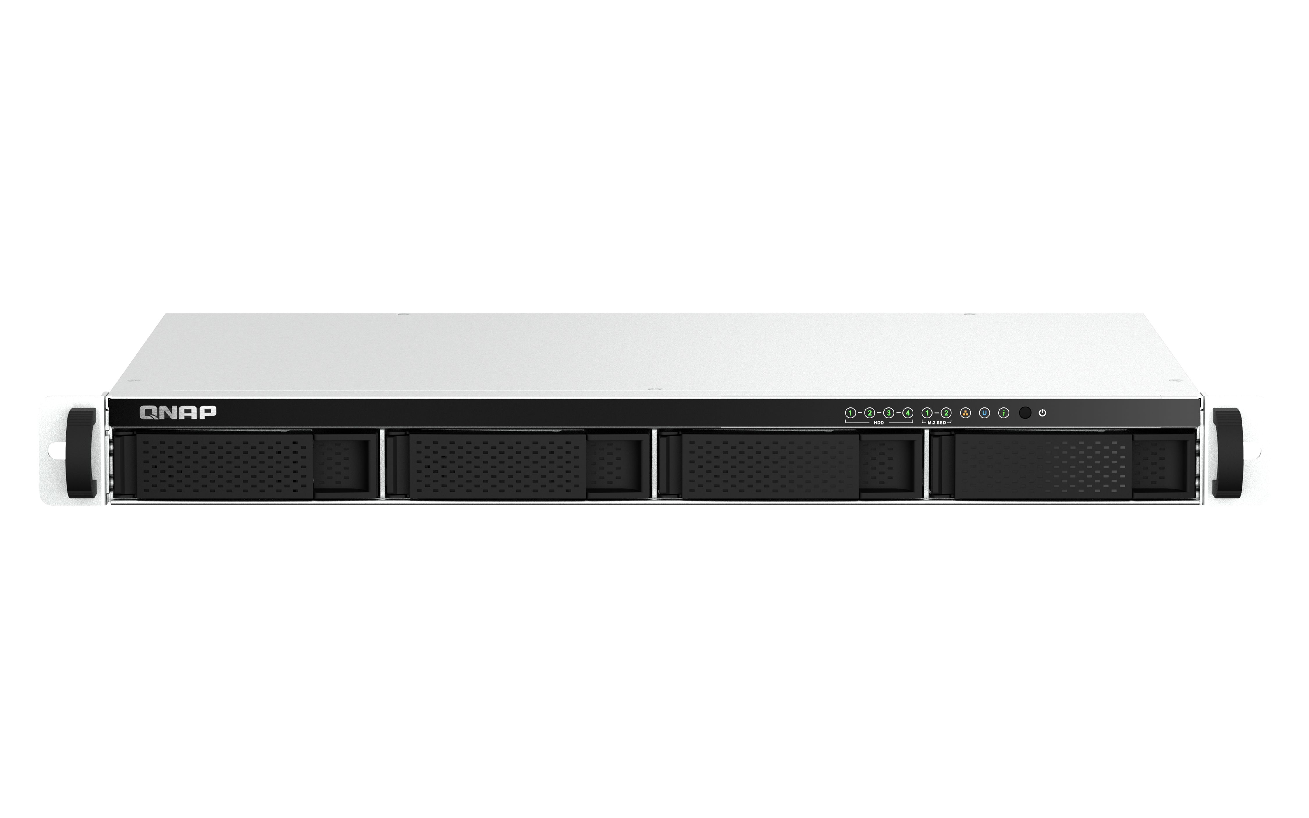 QNAP TS-464eU - 4-Bay NAS - Intel Celeron N5095 - 8GB RAM - Rackmount