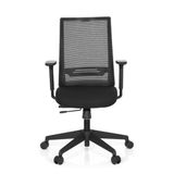 hjh OFFICE Coniston Bureaustoel / Draaistoel Net / Stof zwart