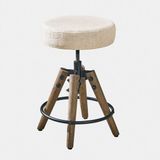 LOBERON Kinderkrukje Twist beige/bruin