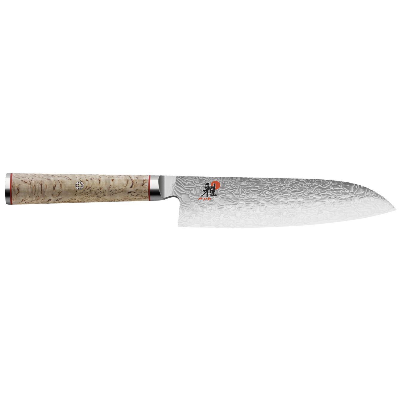 Miyabi 5000 MCD Santoku Knife - 18cm - MC63 Steel - Grey Handle