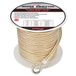 Extreme Max BoatTector 3006.2252 Nylon dubbel gevlochten met haken, wit en goud, 3/8 inch x 250 inch