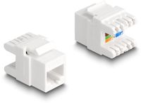 Delock Keystone Module RJ45 jack to LSA Cat.6A toolfree mini