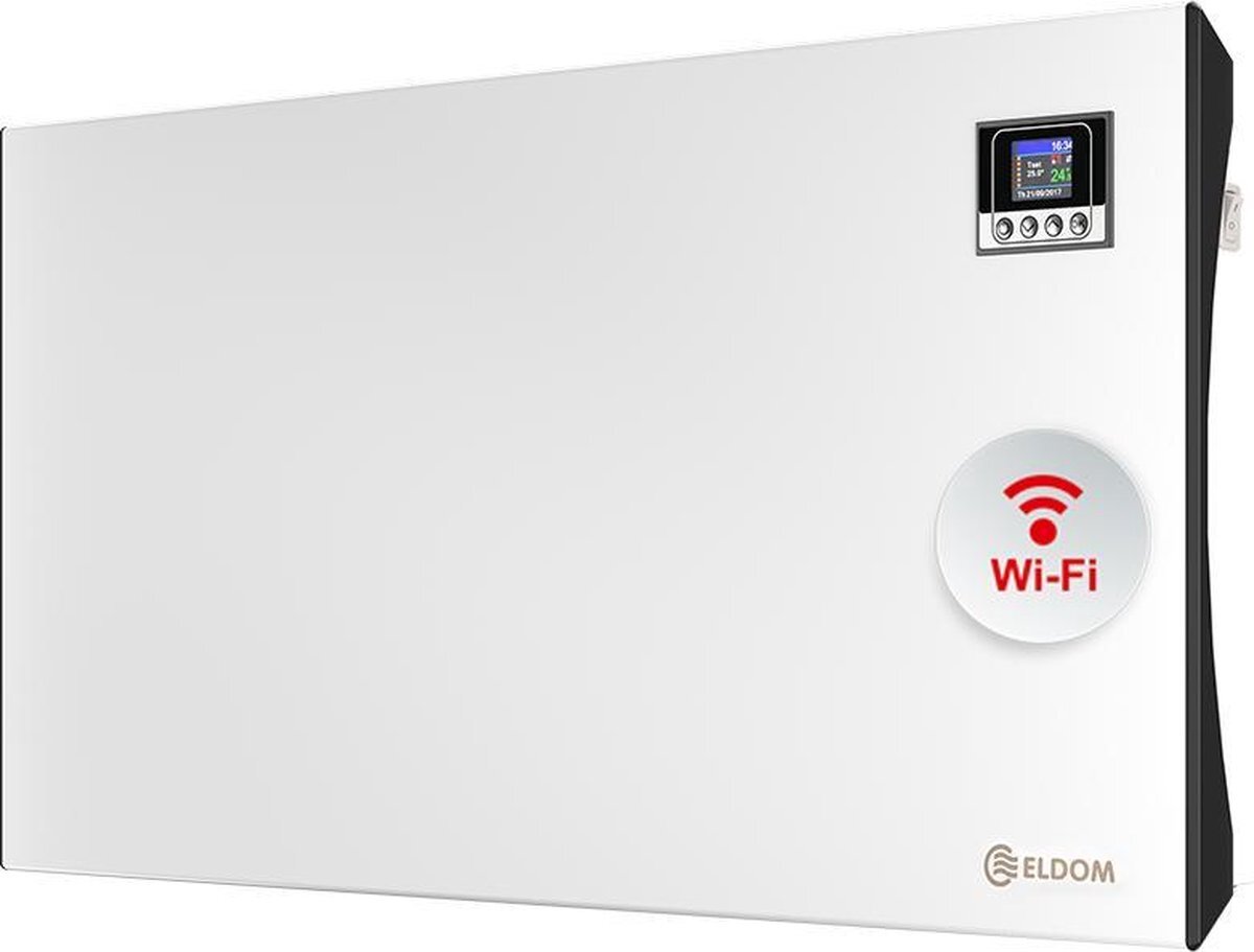 ELDOM Eldom Smart wandconvector Wifi 2000 watt 453x880x84