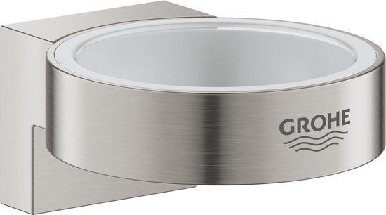GROHE Selection Houder Voor Glas En Zeepdispenser - Supersteel