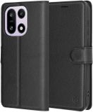 Techsuit Hoesje geschikt voor OnePlus 15 - Leather Folio Book Wallet Case - Zwart