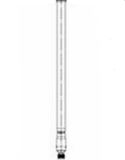 Extreme Networks ML-2499-HPA8-01 Omnidirectionele antenne 8 dBi N-type