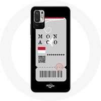 Maniacase Case voor Xiaomi Redmi Note 10T 5G Vliegticket Monaco